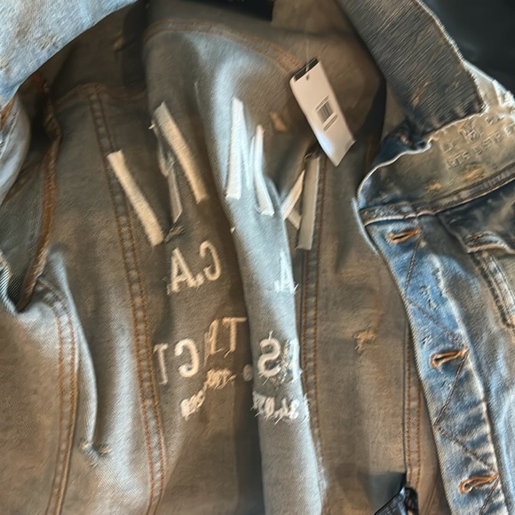 Amiri Authentic Denim Jacket NWT - Picture 9 of 10